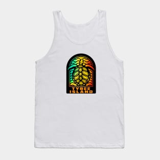 Tybee Island Georgia Sea Turtle GA Tank Top